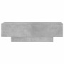 Mesa de centro madera de ingeniería gris hormigón 100x49,5x31cm