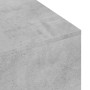 Mesa de centro madera de ingeniería gris hormigón 100x49,5x31cm