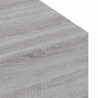 Mesa de centro madera de ingeniería gris Sonoma 100x49,5x31 cm