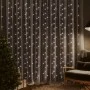 LED curtain lights 300 cold white LEDs 8 functions 3x3 m by vidaXL, Christmas lights - Ref: Foro24-328928, Price: 23,28 €, Di...
