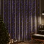 Icicle curtain lights 3x3 m 300 blue LEDs 8 functions by vidaXL, Christmas lights - Ref: Foro24-328930, Price: 21,05 €, Disco...