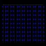 Eiszapfen-Vorhanglichter 3x3 m 300 blaue LEDs 8 Funktionen von vidaXL, Weihnachtsbeleuchtung - Ref: Foro24-328930, Preis: 20,...