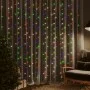 Light curtain 3x3 m 300 colored LEDs 8 functions by vidaXL, Christmas lights - Ref: Foro24-328932, Price: 23,43 €, Discount: %