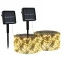 LED solar light strips 2 pcs warm white by vidaXL, Christmas lights - Ref: Foro24-328947, Price: 35,66 €, Discount: %
