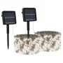 LED-Solar-Lichtleisten, 2 Stück, kühles Weiß, für drinnen und draußen von vidaXL, Weihnachtsbeleuchtung - Ref: Foro24-328948,...