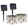 LED Solar Light Strips 2 Pcs Cool White Indoor/Outdoor by vidaXL, Christmas lights - Ref: Foro24-328948, Price: 36,41 €, Disc...