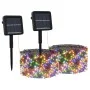 2 pcs colorful indoor/outdoor LED solar lights strips by vidaXL, Christmas lights - Ref: Foro24-328950, Price: 30,65 €, Disco...
