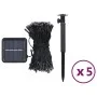 LED Solar String Lights 5pcs Warm White Indoor/Outdoor by vidaXL, Christmas lights - Ref: Foro24-328951, Price: 74,50 €, Disc...