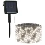 LED-Solar-Lichtstreifen, 5 Stück, kühles Weiß, für drinnen und draußen von vidaXL, Weihnachtsbeleuchtung - Ref: Foro24-328952...