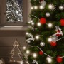LED-Solar-Lichtstreifen, 5 Stück, kühles Weiß, für drinnen und draußen von vidaXL, Weihnachtsbeleuchtung - Ref: Foro24-328952...