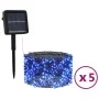LED-Solar-Lichtstreifen, 5 Stück, blau, für drinnen und draußen von vidaXL, Weihnachtsbeleuchtung - Ref: Foro24-328953, Preis...