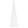 Cono de luz LED decorativo acrílico blanco frío 60 cm de vidaXL, Luces de Navidad - Ref: Foro24-328956, Precio: 36,68 €, Desc...