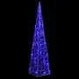 Cono de luz LED decorativo acrílico azul 60 cm de vidaXL, Luces de Navidad - Ref: Foro24-328957, Precio: 31,51 €, Descuento: %