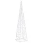 Blue acrylic decorative LED light cone 60 cm by vidaXL, Christmas lights - Ref: Foro24-328957, Price: 31,51 €, Discount: %
