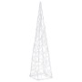 Cono de luz LED decorativo acrílico azul 60 cm de vidaXL, Luces de Navidad - Ref: Foro24-328957, Precio: 31,99 €, Descuento: %