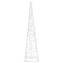 Cono de luz LED decorativo acrílico azul 60 cm de vidaXL, Luces de Navidad - Ref: Foro24-328957, Precio: 31,51 €, Descuento: %