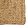 Alfombra de yute tejida a mano natural 160x230 cm