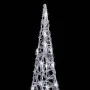 Cool white acrylic decorative LED light cone 90 cm by vidaXL, Christmas lights - Ref: Foro24-328960, Price: 27,79 €, Discount: %