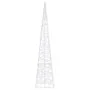 Cool white acrylic decorative LED light cone 90 cm by vidaXL, Christmas lights - Ref: Foro24-328960, Price: 27,79 €, Discount: %