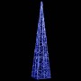 Cono de luz LED decorativo acrílico azul 90 cm de vidaXL, Luces de Navidad - Ref: Foro24-328961, Precio: 26,40 €, Descuento: %
