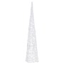 Cono de luz LED decorativo acrílico azul 90 cm de vidaXL, Luces de Navidad - Ref: Foro24-328961, Precio: 26,40 €, Descuento: %