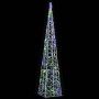 Multicolor acrylic decorative LED light cone 90 cm by vidaXL, Christmas lights - Ref: Foro24-328962, Price: 37,78 €, Discount: %