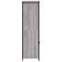 Aparador alto madera contrachapada Sonoma gris 62x36x121,5 cm