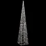 Cool white acrylic decorative LED light cone 120 cm by vidaXL, Christmas lights - Ref: Foro24-328964, Price: 49,08 €, Discoun...