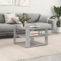 Mesa de centro madera de ingeniería gris Sonoma 58x58x40 cm en Mesas de centro | Comprar online en Foro24