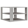 Mesa de centro madera de ingeniería gris Sonoma 58x58x40 cm en Mesas de centro | Comprar online en Foro24