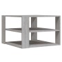 Mesa de centro madera de ingeniería gris Sonoma 58x58x40 cm en Mesas de centro | Comprar online en Foro24
