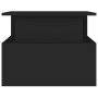 Mesa de centro madera de ingeniería negro 90x55x42,5 cm