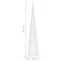 Cool white acrylic decorative LED light cone 120 cm by vidaXL, Christmas lights - Ref: Foro24-328964, Price: 49,08 €, Discoun...