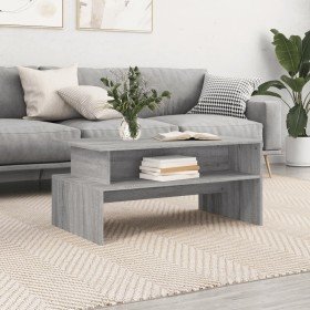 Mesa de centro madera de ingeniería gris Sonoma 90x55x42,5 cm Mesa de centro madera de ingeniería gris Sonoma 90x55x42,5 cm