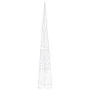 Cono de luz LED decorativo acrílico multicolor 120 cm de vidaXL, Luces de Navidad - Ref: Foro24-328966, Precio: 57,26 €, Desc...