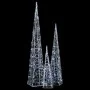 Cool white acrylic decorative LED light cone 60/90/120 cm by vidaXL, Christmas lights - Ref: Foro24-328972, Price: 121,51 €, ...