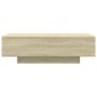 Mesa de centro madera de ingeniería roble Sonoma 100x49,5x31 cm