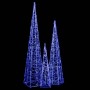 Cono de luz LED decorativo acrílico azul 60/90/120 cm by vidaXL, Christmas lights - Ref: Foro24-328973, Price: 79,85 €, Disco...