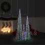 Cono de luz LED decorativo acrílico multicolor 60/90/120 cm de vidaXL, Luces de Navidad - Ref: Foro24-328974, Precio: 97,48 €...