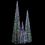 Multicolor acrylic decorative LED light cone 60/90/120 cm by vidaXL, Christmas lights - Ref: Foro24-328974, Price: 97,51 €, D...