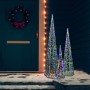 Cono de luz LED decorativo acrílico multicolor 60/90/120 cm de vidaXL, Luces de Navidad - Ref: Foro24-328974, Precio: 99,00 €...