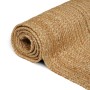 Alfombra de yute tejida a mano natural 160x230 cm