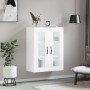 Armario de pared madera de ingeniería blanco 69,5x34x90 cm