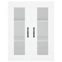 Armario de pared madera de ingeniería blanco 69,5x34x90 cm