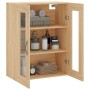 Armario de pared madera ingeniería roble Sonoma 69,5x34x90 cm