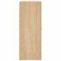 Armario de pared madera ingeniería roble Sonoma 69,5x34x90 cm