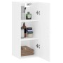 Armario de pared madera de ingeniería blanco 34,5x34x90 cm