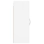 Armario de pared madera de ingeniería blanco 34,5x34x90 cm