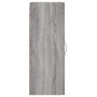 Armario de pared madera de ingeniería gris Sonoma 34,5x34x90 cm