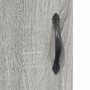 Armario de pared madera de ingeniería gris Sonoma 34,5x34x90 cm